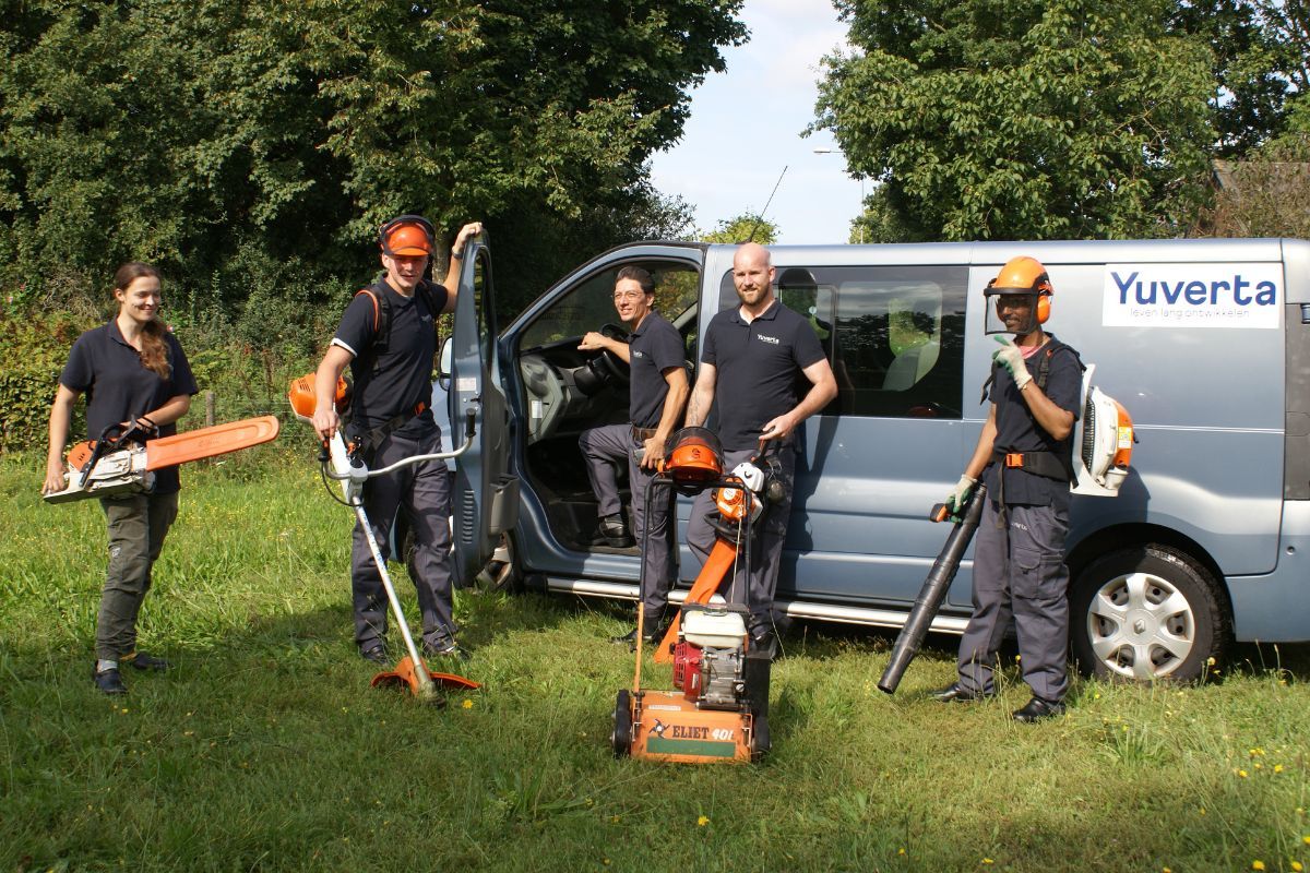 Werken in de groene wijk